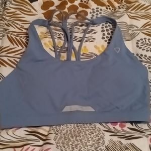 Light blue sport bra